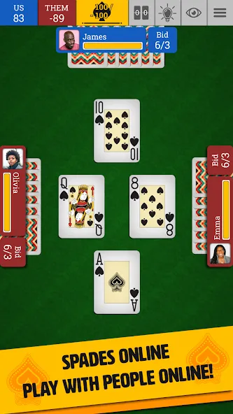 Spades Online: Trickster Cards Spades Online: Trickster Cards